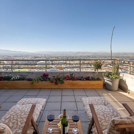 Atico Top Granada, Penthouse, 18-19Th Floor, City Centre, Views, Terrace, Free Parking Esterno foto