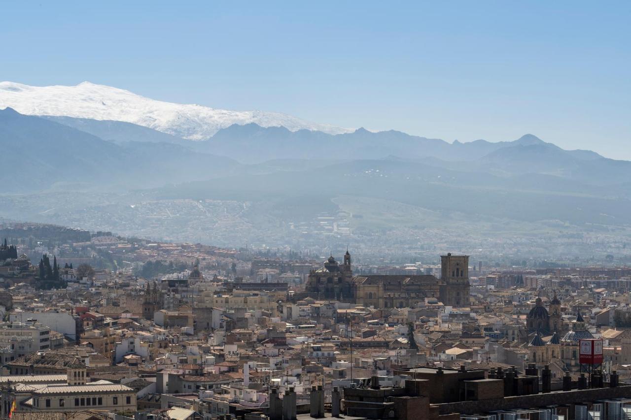 Atico Top Granada, Penthouse, 18-19Th Floor, City Centre, Views, Terrace, Free Parking Esterno foto